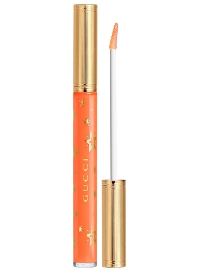 Gucci Hydrating Plumping Lip Gloss 6.5ml – 314 - Sadie Coral High-Shine Volumizing Gloss with Moisture Boost - Image 1